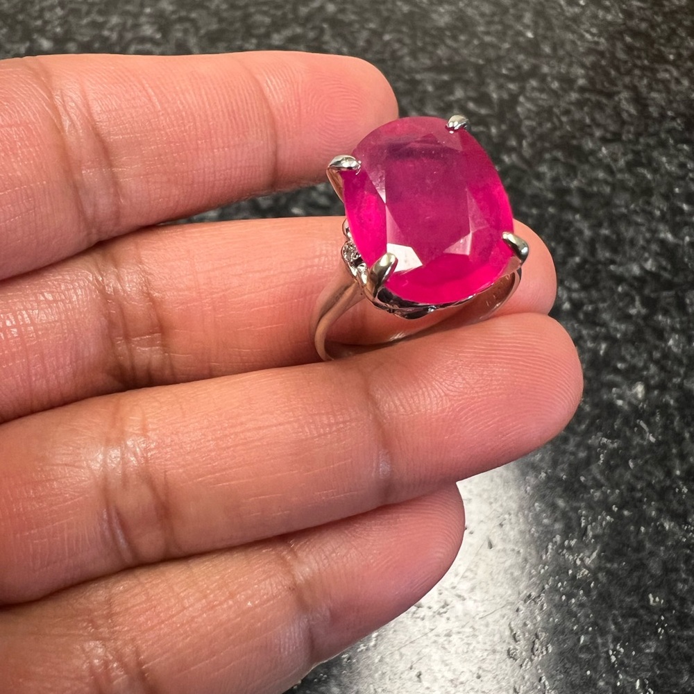 Natural ruby ring - Picture 12 of 12